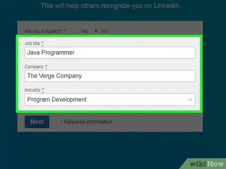 Imagen titulada Create a LinkedIn Account Step 9