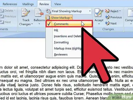 Imagen titulada Add Annotations in Word Step 4
