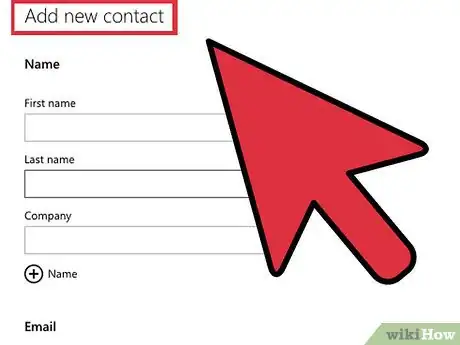Imagen titulada Add Someone to Your Hotmail Contact List Step 11
