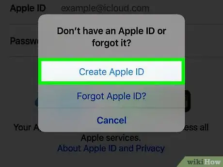 Imagen titulada Create an Apple ID on an iPhone Step 4