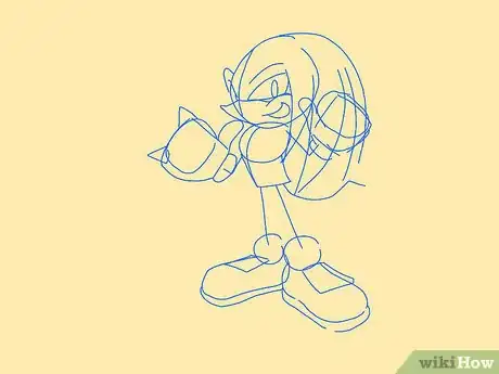 Imagen titulada Draw Sonic Characters Step 43