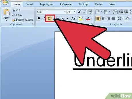 Imagen titulada Underline Step 3