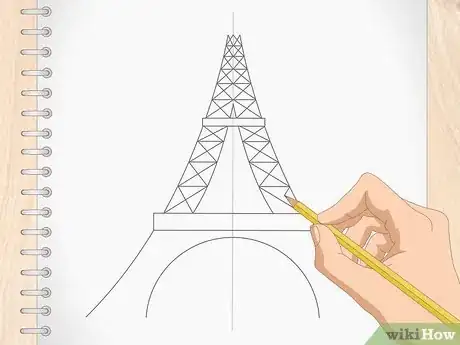 Imagen titulada Draw the Eiffel Tower Step 16