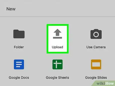 Imagen titulada Add Files to Google Drive Online Step 10