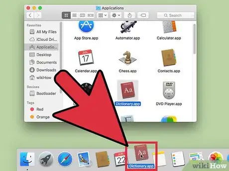 Imagen titulada Add and Remove a Program Icon From the Dock of a Mac Computer Step 3