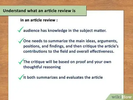 Imagen titulada Write an Article Review Step 1