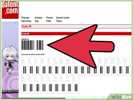 Imagen titulada Create Barcodes in Word Step 4