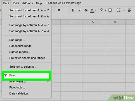 Imagen titulada Delete Empty Rows on Google Sheets on PC or Mac Step 9