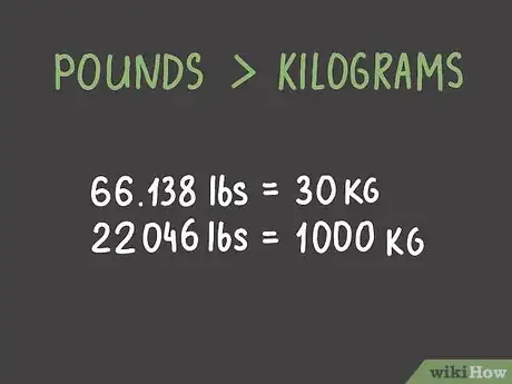 Imagen titulada Convert Pounds to Kilograms Step 6