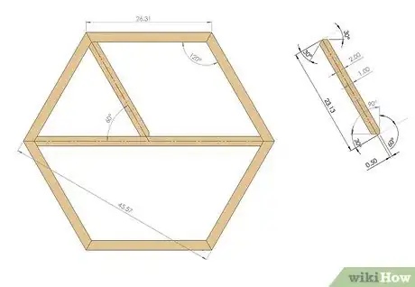 Imagen titulada Build a Hexagon Picnic Table Step 8