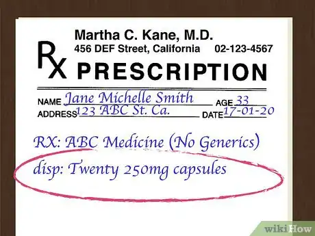 Imagen titulada Write a Prescription Step 8