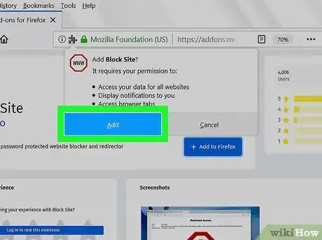 Imagen titulada Block Websites on Firefox Step 4