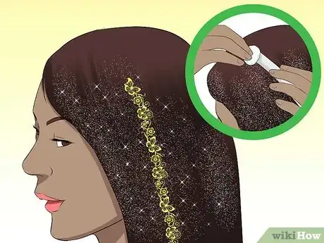 Imagen titulada Add Sparkle to Your Hair Step 11