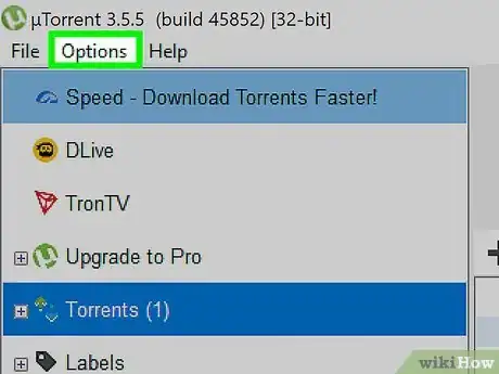 Imagen titulada Make uTorrent Faster Step 3