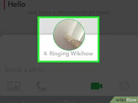 Imagen titulada Live Video Chat on Snapchat Step 5