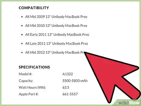 Imagen titulada Buy MacBook Pro Batteries Step 8