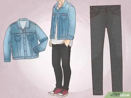 Imagen titulada Wear a Denim Jacket (Men) Step 3