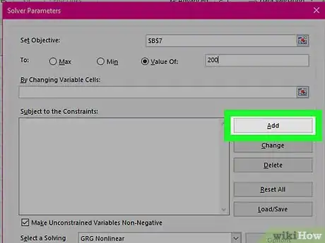 Imagen titulada Use Solver in Microsoft Excel Step 14