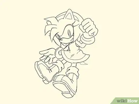 Imagen titulada Draw Sonic Characters Step 23