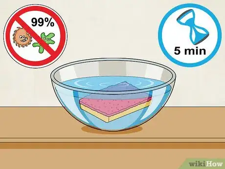 Imagen titulada Clean and Sanitize a Sponge Step 20