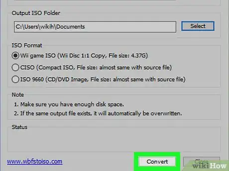 Imagen titulada Convert WBFS to ISO Using the WBFS‐to‐ISO Converter App Step 12