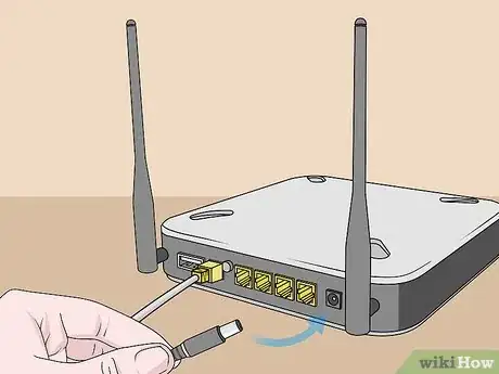 Imagen titulada Connect a Router to a Modem Step 8