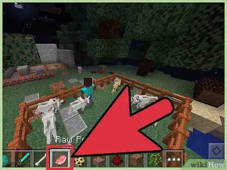 Imagen titulada Tame a Dog in Minecraft PE Step 8