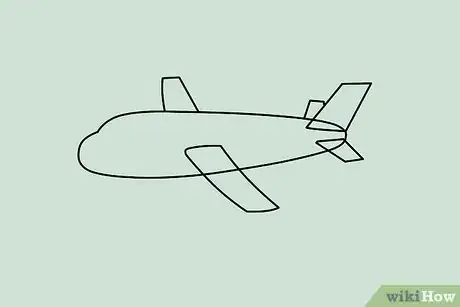 Imagen titulada Draw an Airplane Step 4