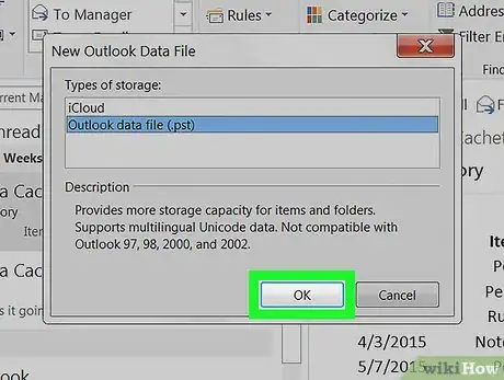 Imagen titulada Create a PST File in Outlook Step 7