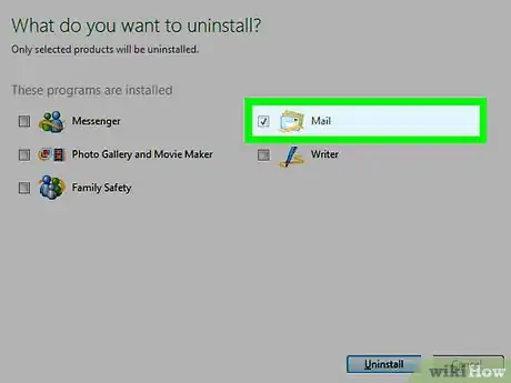 Imagen titulada Uninstall Windows Live Mail Step 8