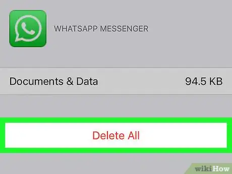Imagen titulada Delete Backups on WhatsApp on iPhone or iPad Step 8