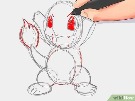 Imagen titulada Draw Charmander Step 12