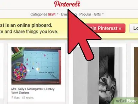 Imagen titulada Connect Pinterest to Facebook Step 1