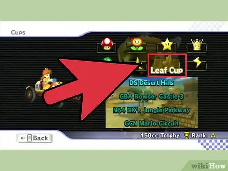 Imagen titulada Unlock Leaf Cup on Mario Kart Wii Step 3