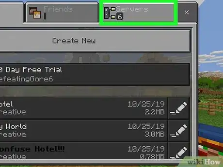 Imagen titulada Join Servers in Minecraft PE Step 6