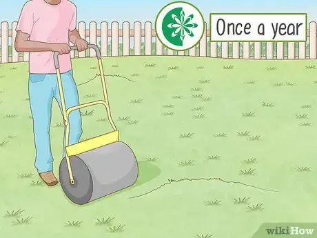 Imagen titulada Level a Bumpy Lawn Step 1