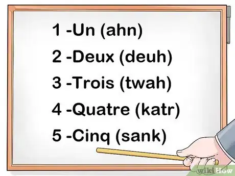 Imagen titulada Count to Ten in French Step 1