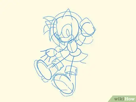 Imagen titulada Draw Sonic Characters Step 21