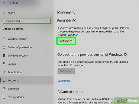 Imagen titulada Restore Your Laptop to Factory Settings on PC or Mac Step 6