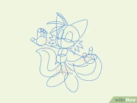 Imagen titulada Draw Sonic Characters Step 33