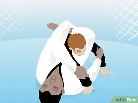 Imagen titulada Apply a Triangle Choke from Open Guard in Mixed Martial Arts Step 5