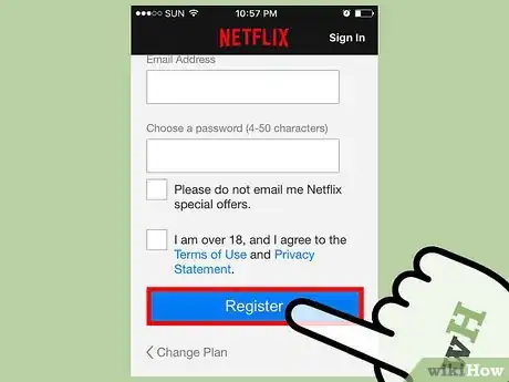 Imagen titulada Register for Netflix Step 26