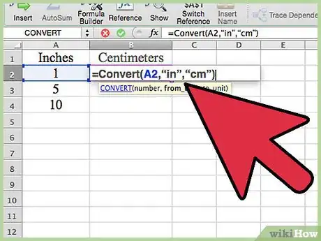 Imagen titulada Convert Measurements Easily in Microsoft Excel Step 18