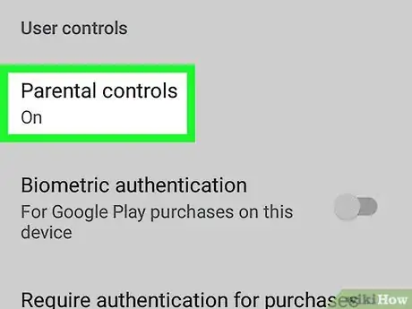 Imagen titulada Disable Parental Controls on Android Step 4