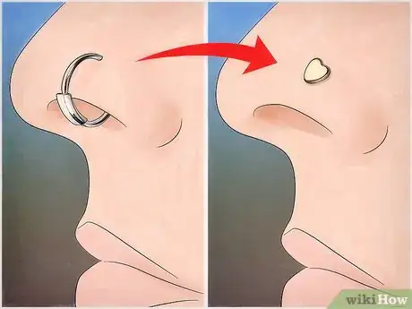 Imagen titulada Remove a Nose Ring Step 6