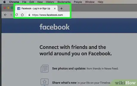 Imagen titulada Open Your Old Facebook Account Step 1