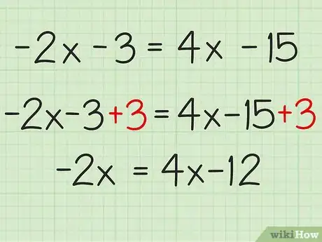 Imagen titulada Solve Two Step Algebraic Equations Step 7