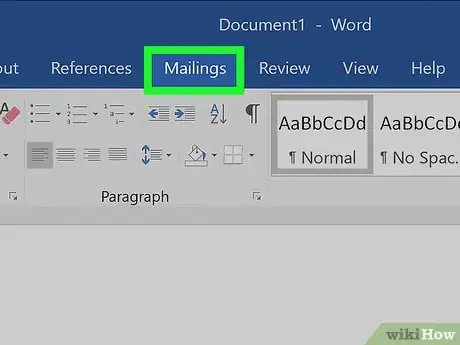 Imagen titulada Mail Merge in Microsoft Word Step 9