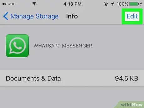 Imagen titulada Delete Backups on WhatsApp on iPhone or iPad Step 7