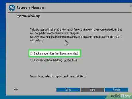 Imagen titulada Recover an HP Laptop Step 10